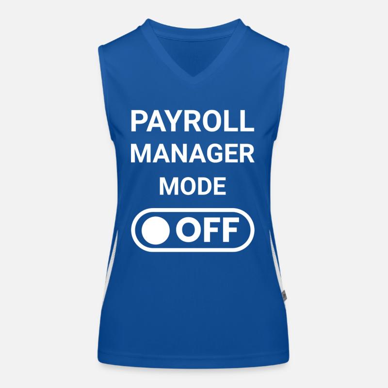 Payroll Manager Mode OFF Women's Functional Contrast Tank Top