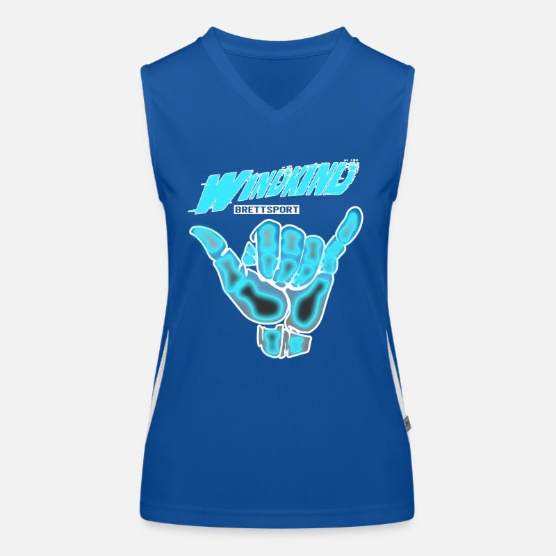 Windchild Surfing Women's Functional Contrast Tank Top