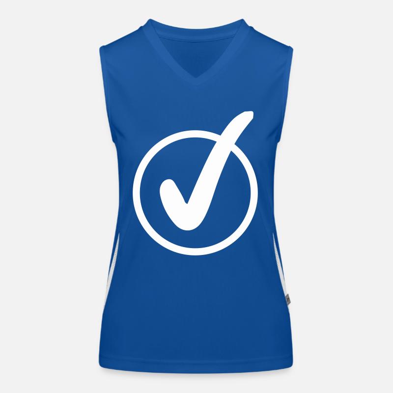 crochet Débardeur respirant contrasté Femme