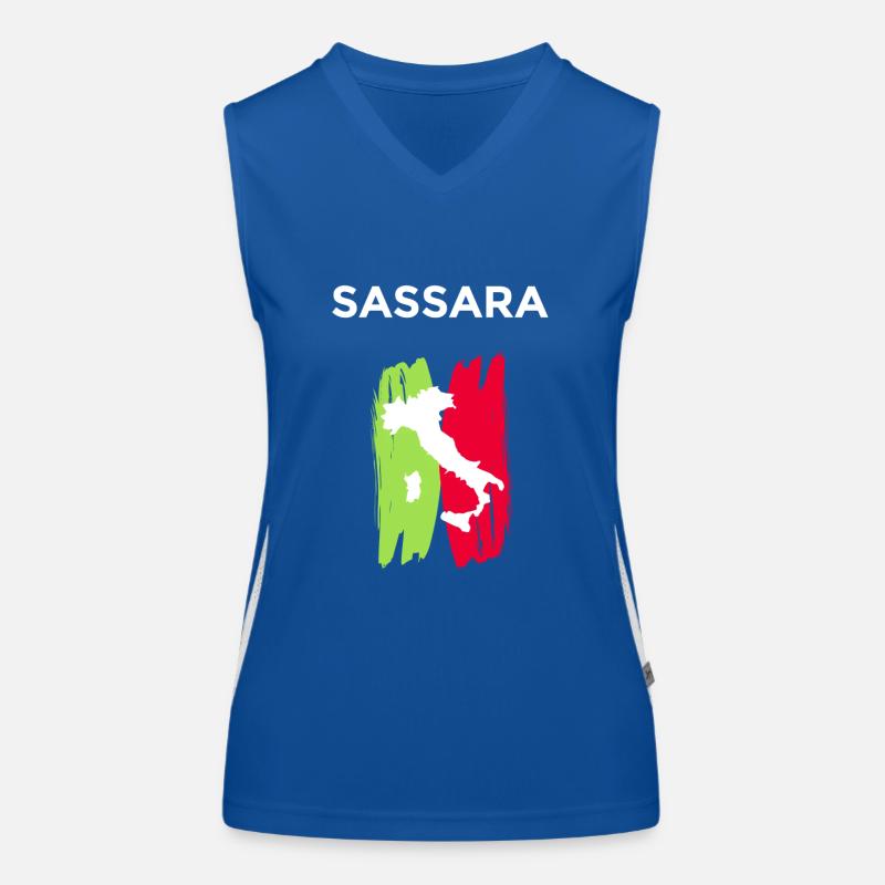 Sassara Women's Functional Contrast Tank Top