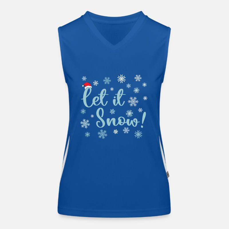 Que neige Débardeur respirant contrasté Femme