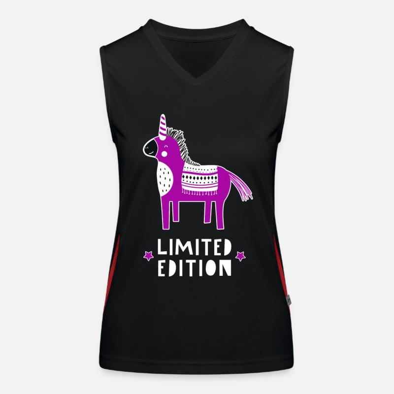 Licorne Édition Limitée Débardeur respirant contrasté Femme