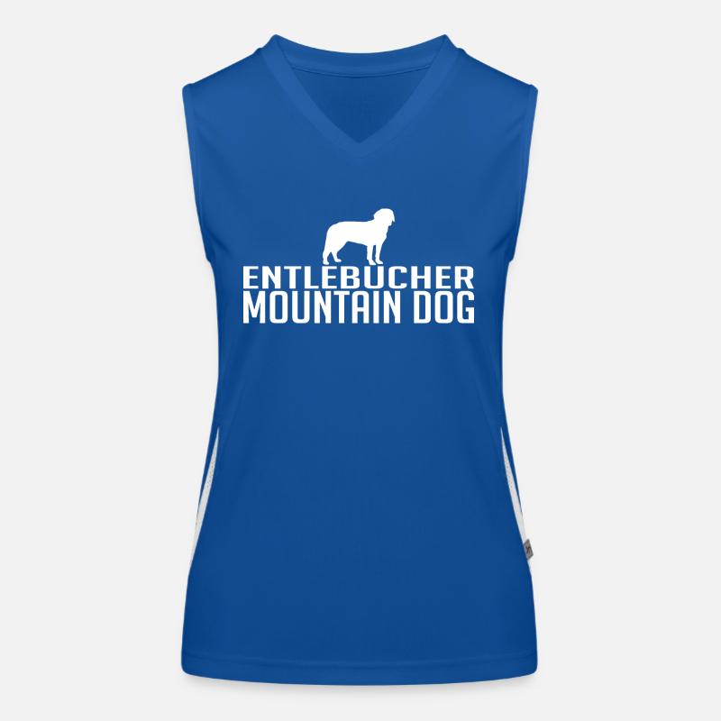 Entlebucher Mountain Dog Hunderasse Hunde Wilsigns Funktionelles Kontrast-Tank Top für Frauen