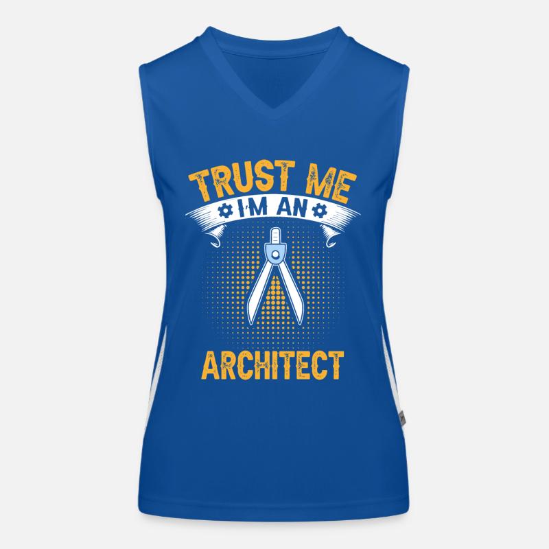 Trust me I'm an architect Women's Functional Contrast Tank Top