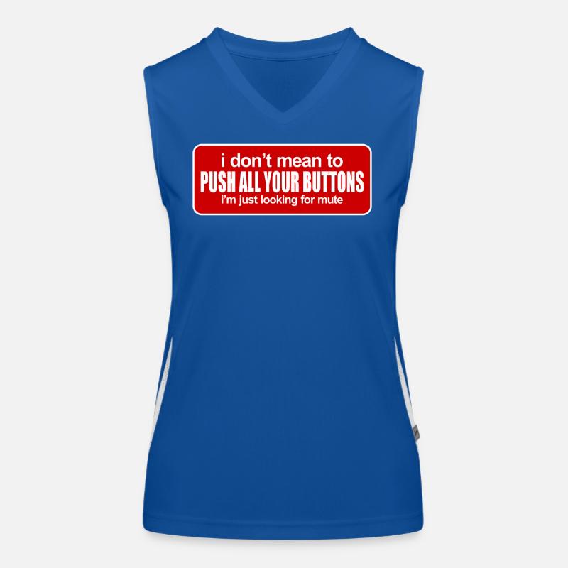 Funny Joke Women's Functional Contrast Tank Top