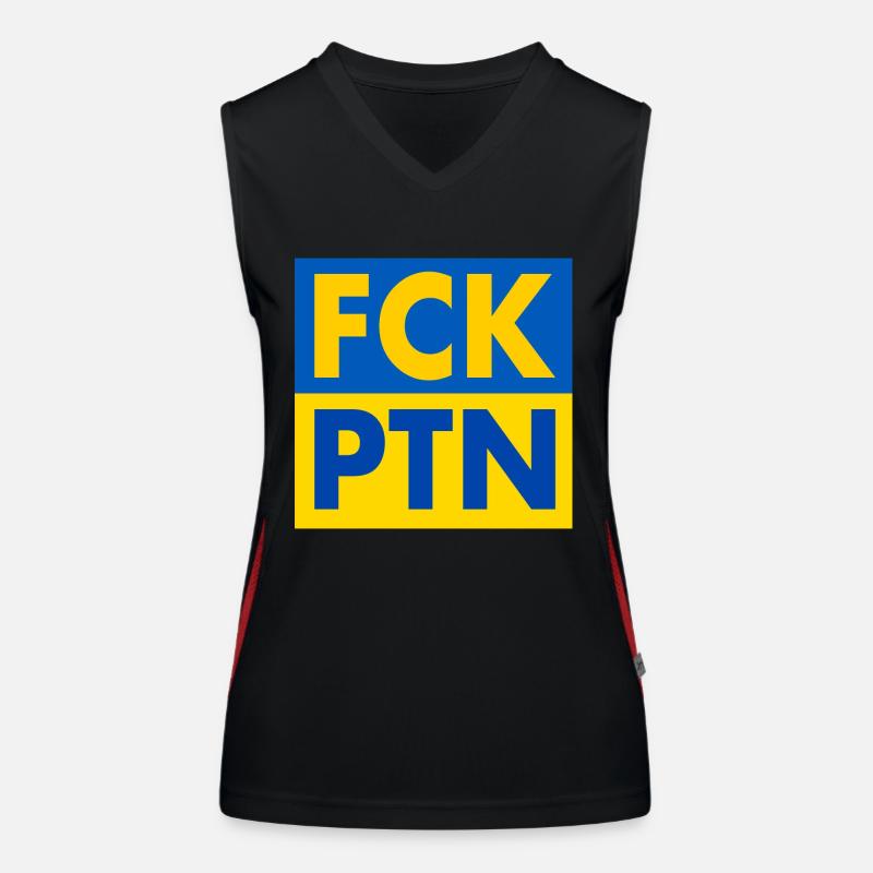 Fck ptn Funktionelles Kontrast-Tank Top für Frauen
