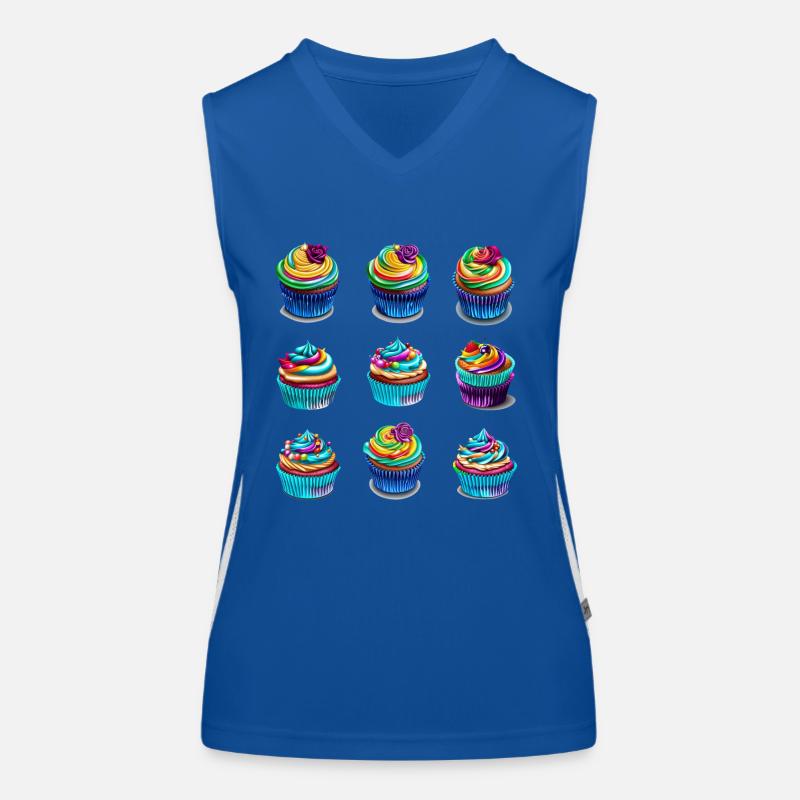 Muffins Tartlets Women's Functional Contrast Tank Top