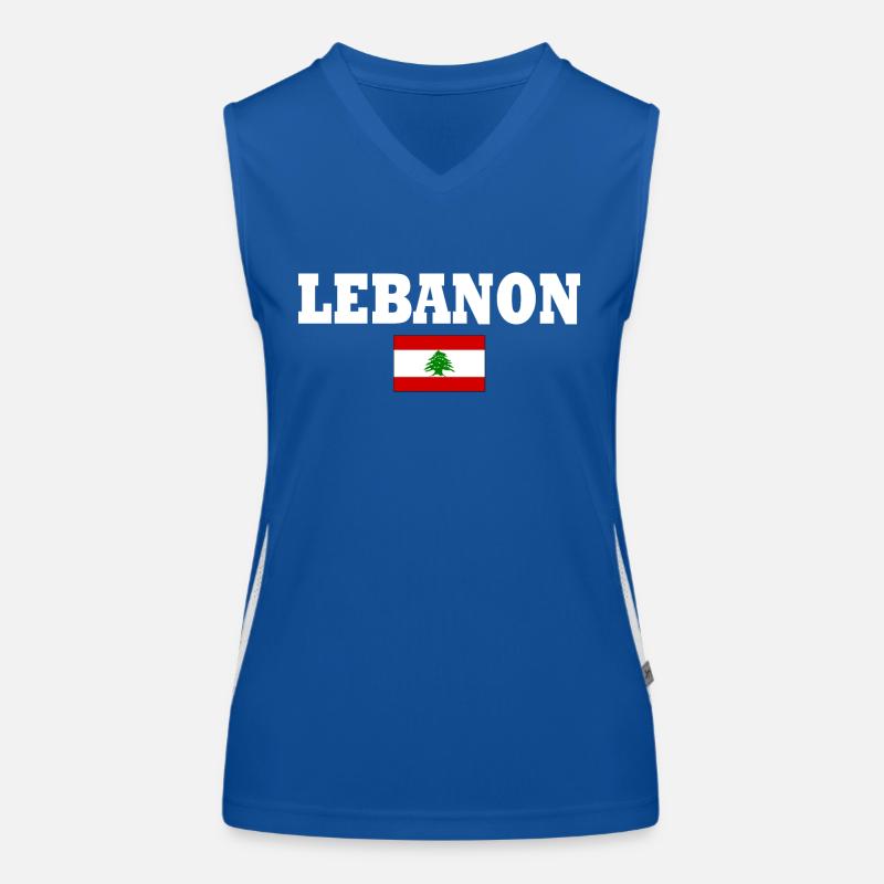 Lebanon Women's Functional Contrast Tank Top