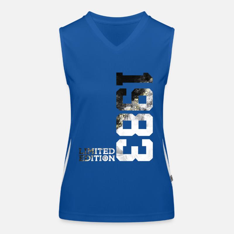 43RD BIRTHDAY LIMITED EDITION 1983 Women's Functional Contrast Tank Top