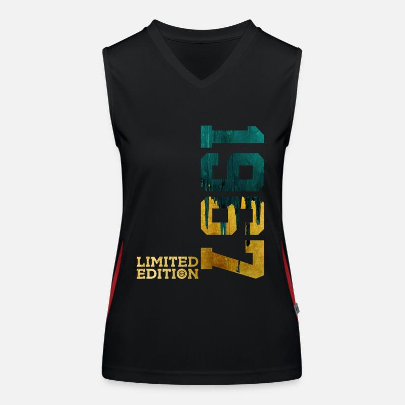 59. GEBURTSTAG LIMITED EDITION 1967 Funktionelles Kontrast-Tank Top für Frauen