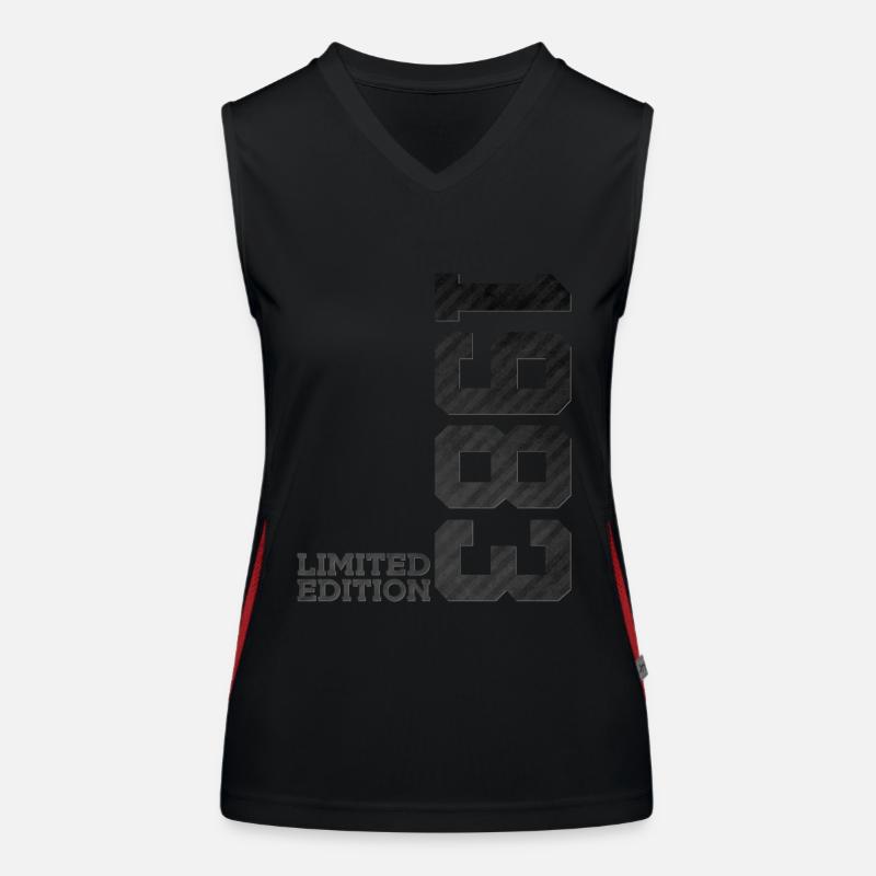 43. GEBURTSTAG LIMITED EDITION 1983 Funktionelles Kontrast-Tank Top für Frauen