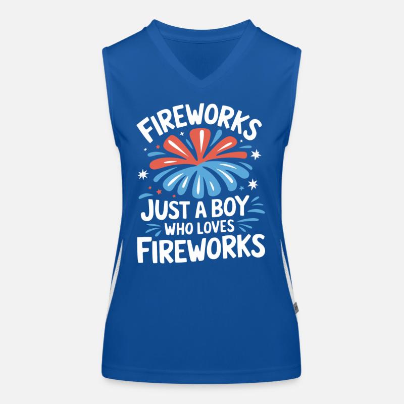 Pyrotechnics Fireworks Pyrotechnics Women's Functional Contrast Tank Top