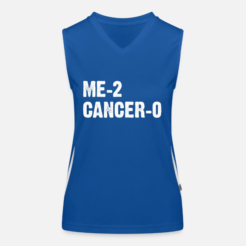 Moi 2 Cancer 0 Débardeur respirant contrasté Femme