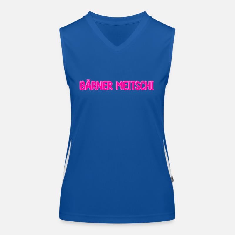 Berner Mädchen Funktionelles Kontrast-Tank Top für Frauen