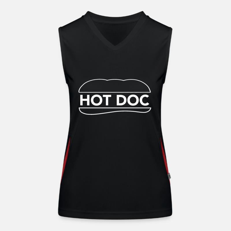 Hot Doc Funktionelles Kontrast-Tank Top für Frauen