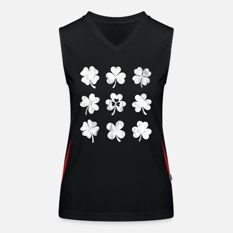 Shamrocks Women's Functional Contrast Tank Top