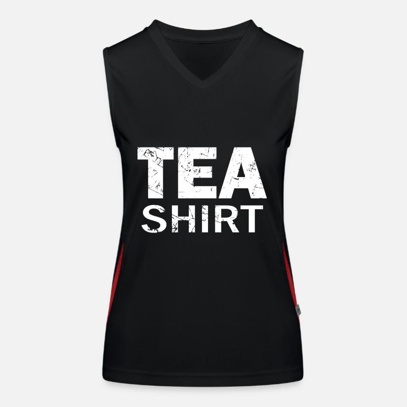 Tee-Hemd Funktionelles Kontrast-Tank Top für Frauen
