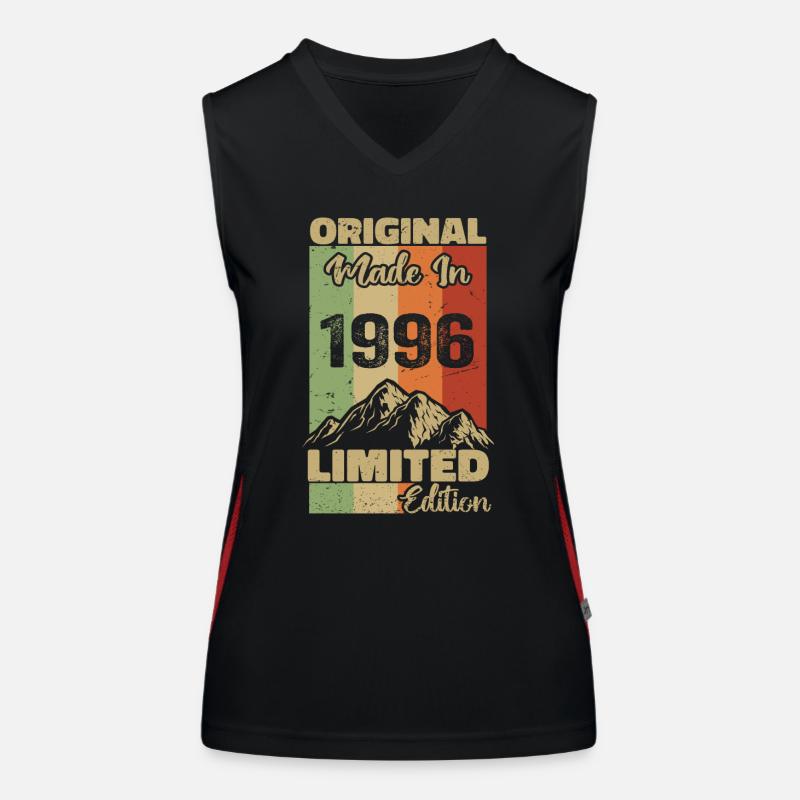 1996 Original - Fabriqué en 1996 - Edition Limitée Débardeur respirant contrasté Femme
