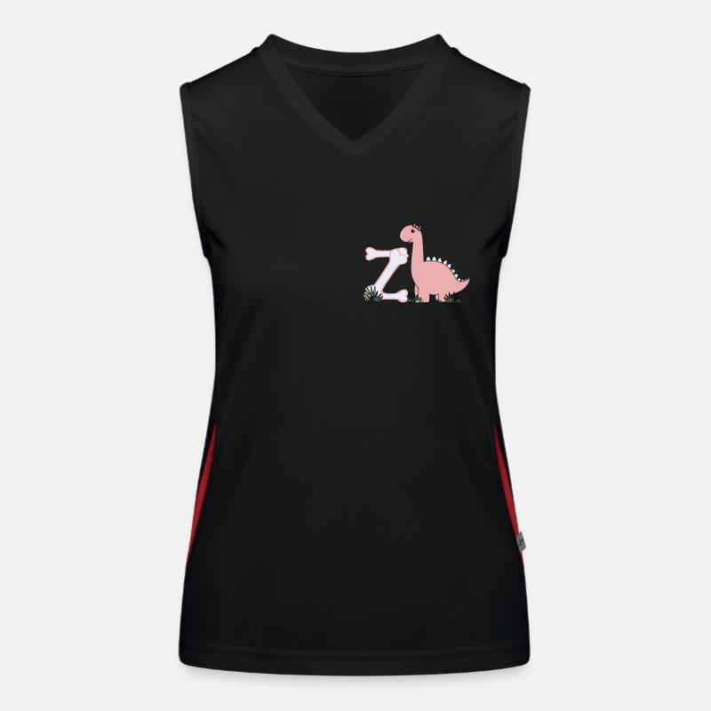 Letter Z Women's Functional Contrast Tank Top