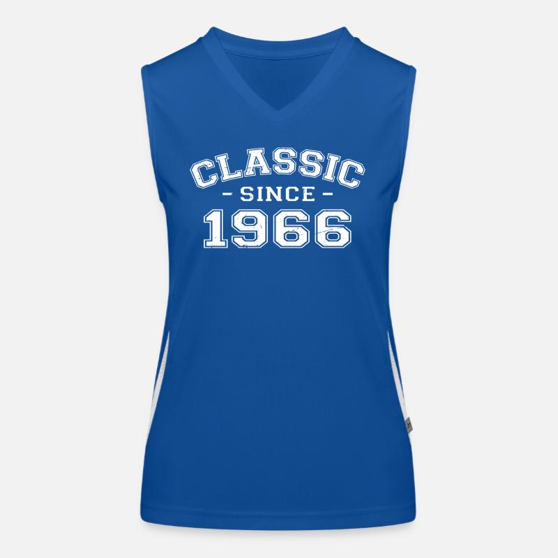 Vintage 1966 Birthday Gift 1966 Classic Women's Functional Contrast Tank Top