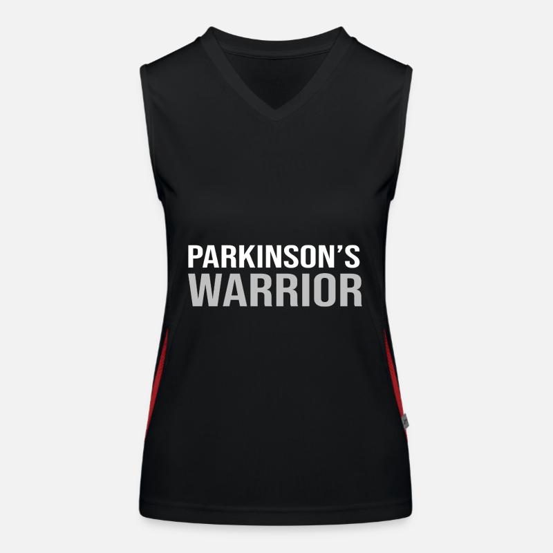 Parkinson's disease Women's Functional Contrast Tank Top