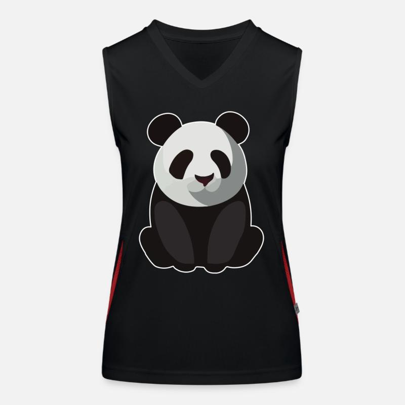 BÉBÉ PANDA ASSIS Débardeur respirant contrasté Femme