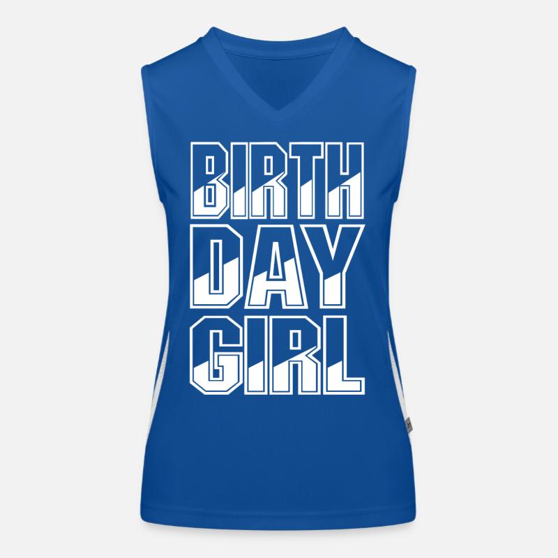 Fille d’anniversaire Débardeur respirant contrasté Femme