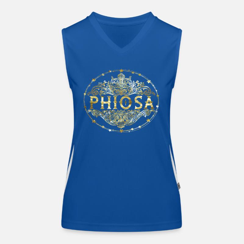 Phiosa Funktionelles Kontrast-Tank Top für Frauen