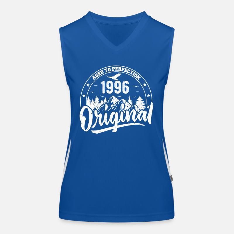 Original 1996 Vintage Geburtstagsgeschenk 1996 Funktionelles Kontrast-Tank Top für Frauen