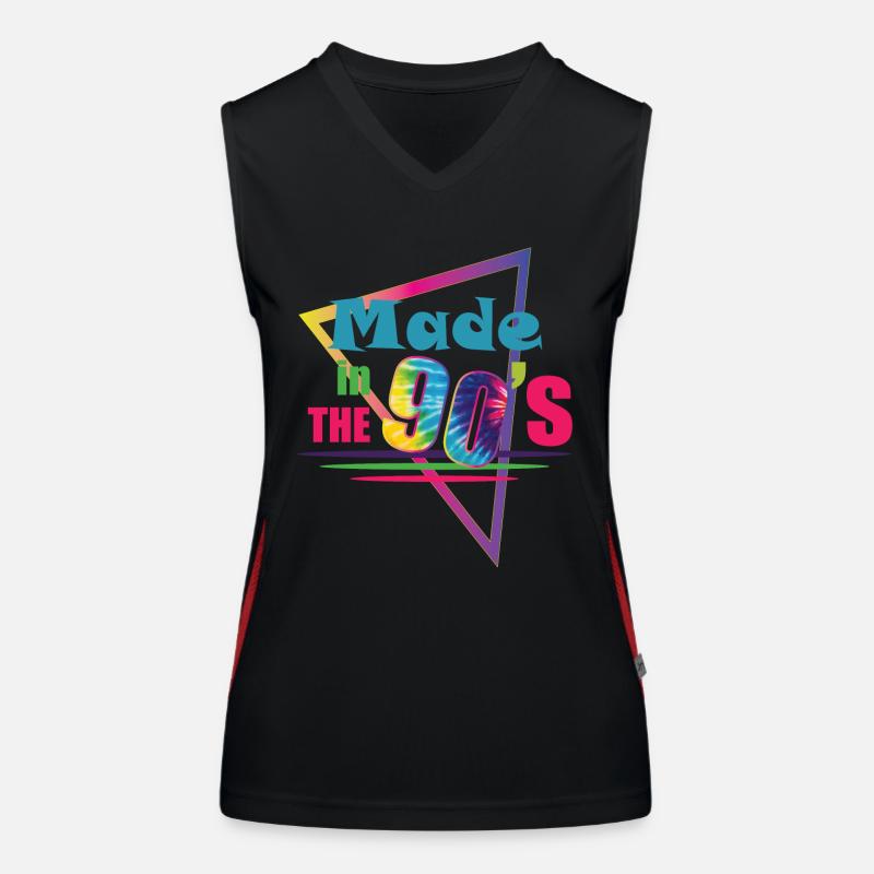 1990s Proverbs 90s Gift Idea Women's Functional Contrast Tank Top
