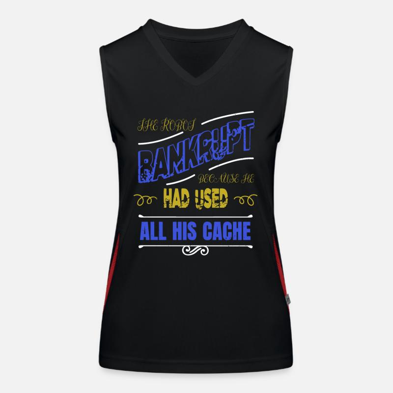 Hobbyists Robotics Tshirt Funny Quote Sci Fi Women's Functional Contrast Tank Top