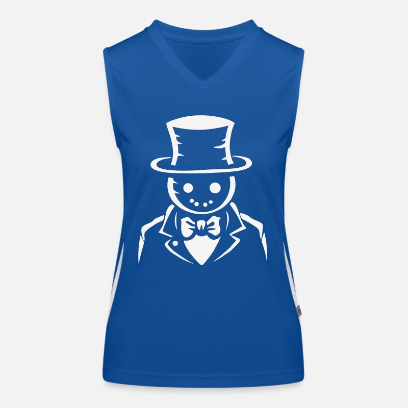 Snowman Gent Women's Functional Contrast Tank Top