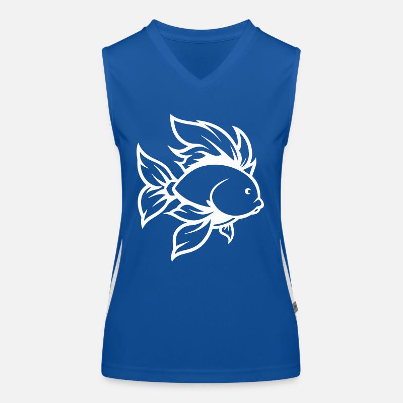 goldfisch Funktionelles Kontrast-Tank Top für Frauen