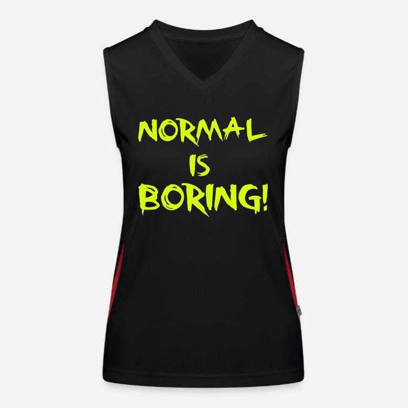 Normal Women's Functional Contrast Tank Top
