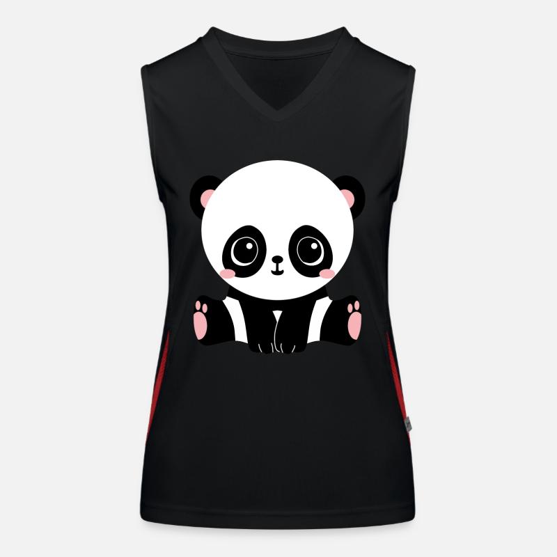 panda Women's Functional Contrast Tank Top