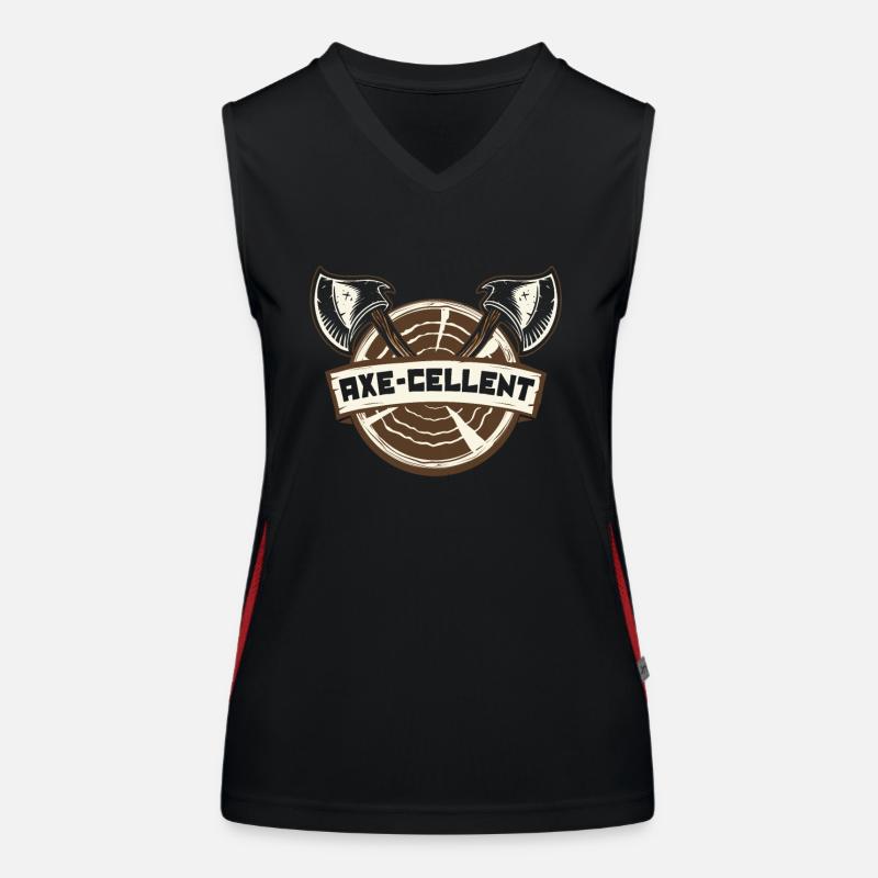 Axe Cellent Axe Throwing Competition Game Axe Women's Functional Contrast Tank Top