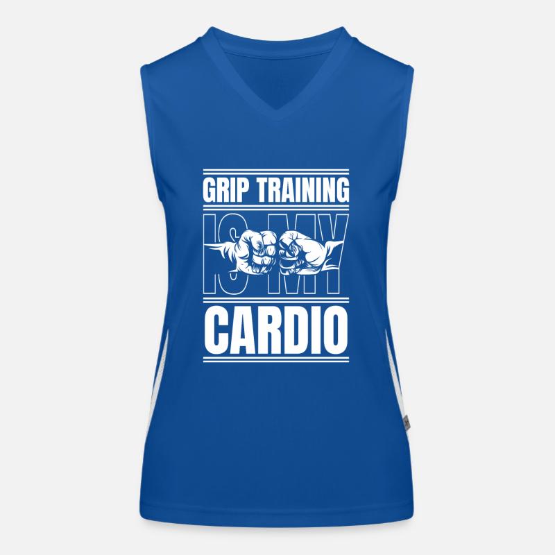 Training Is My Cardio Exercise Techniques Funktionelles Kontrast-Tank Top für Frauen