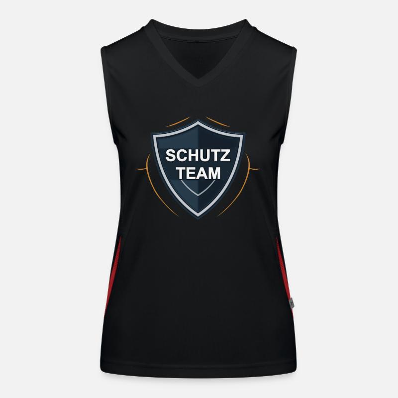 Schutzteam Funktionelles Kontrast-Tank Top für Frauen