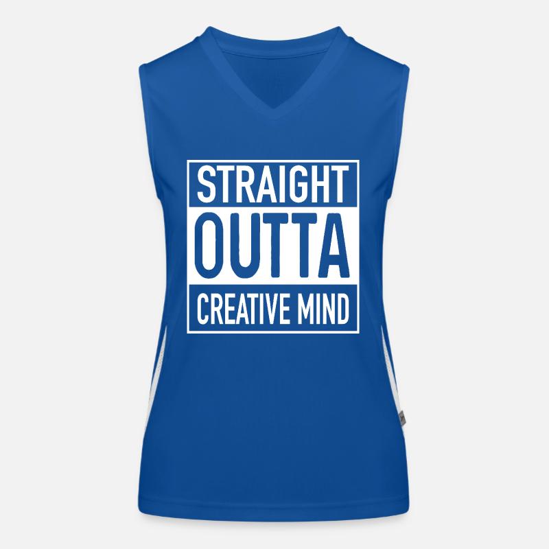 L’ créatif Débardeur respirant contrasté Femme