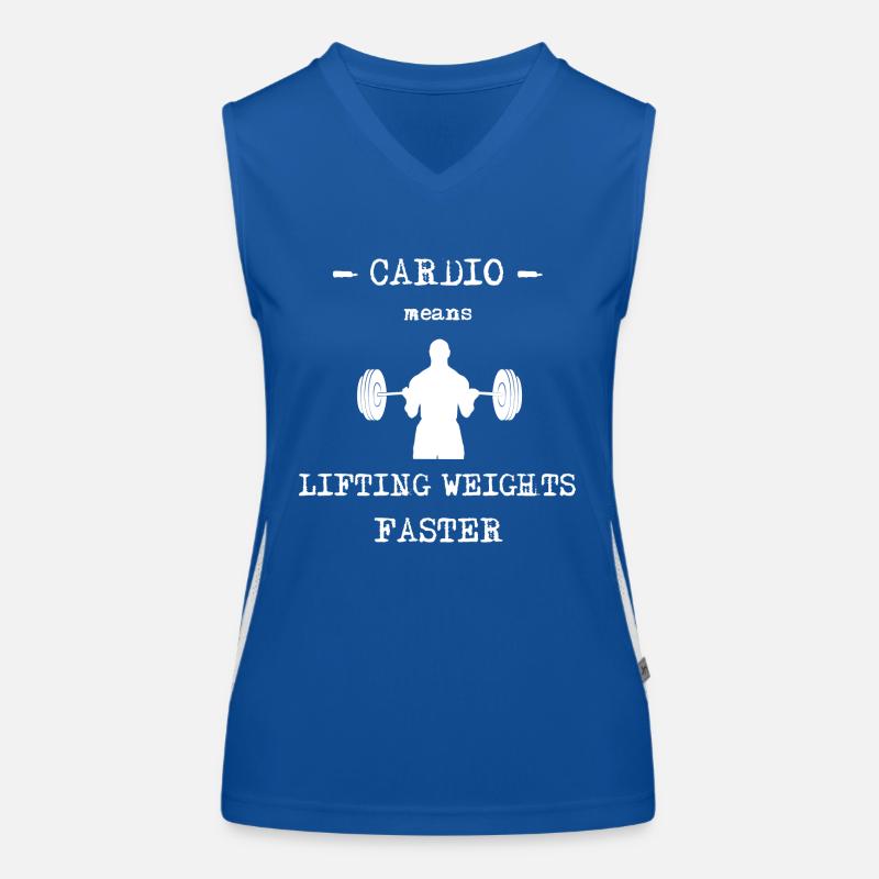 Bodybuilder schweres Training Gewichte Hantel Funktionelles Kontrast-Tank Top für Frauen