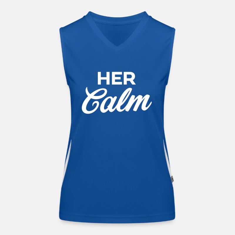 Her Calm Women's Functional Contrast Tank Top