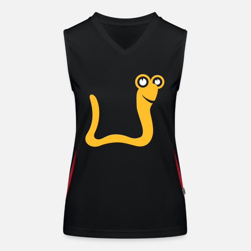 serpent ver Débardeur respirant contrasté Femme