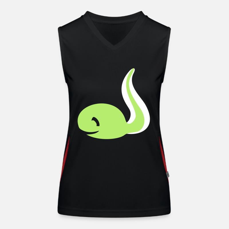 têtard grenouille Débardeur respirant contrasté Femme