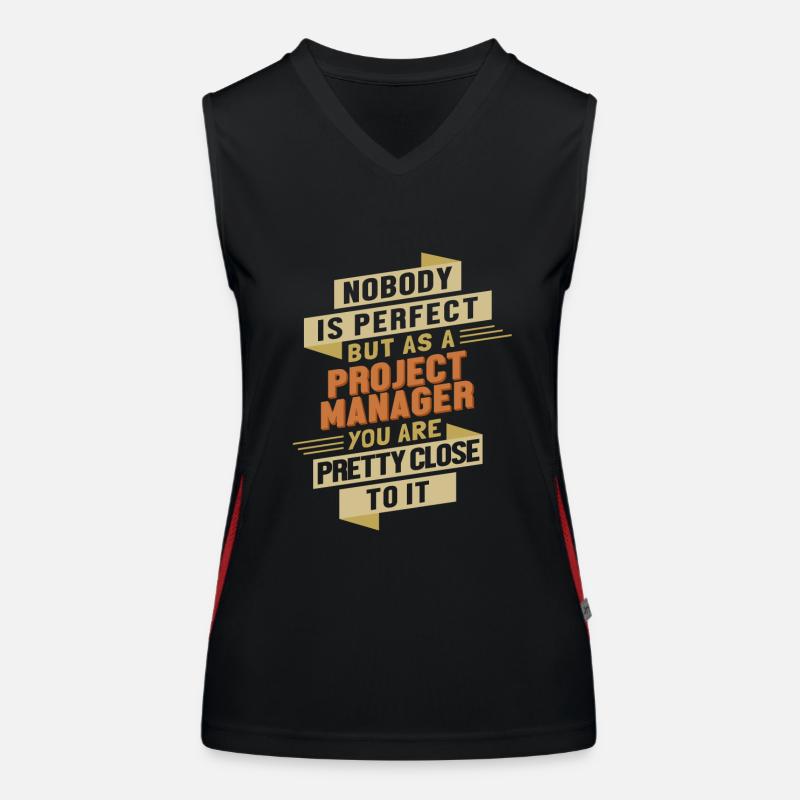 Project Manager close to Perfect Multi Project Women's Functional Contrast Tank Top