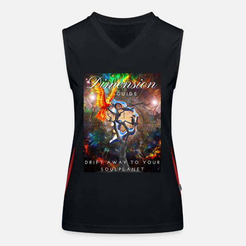 Dimension Guide Women's Functional Contrast Tank Top