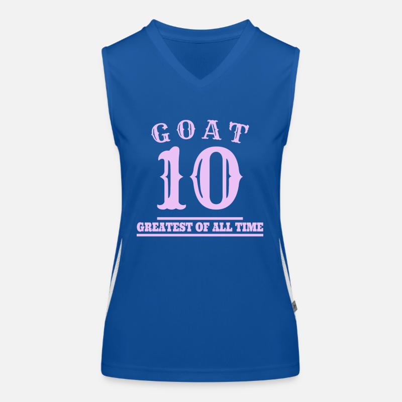 10 ZIEGEN Funktionelles Kontrast-Tank Top für Frauen
