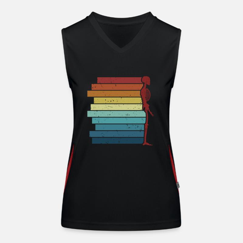 Retro X-Ray Technician Radiographer Technologist Women's Functional Contrast Tank Top