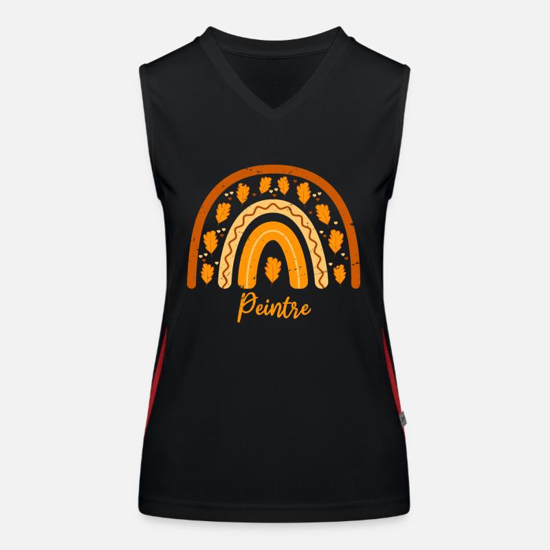 Zum besten Maler gewählt| Maler Geschenkidee Funktionelles Kontrast-Tank Top für Frauen
