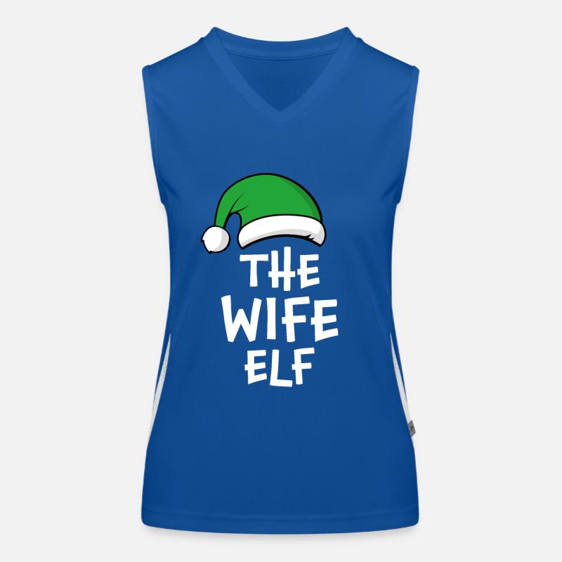 Die Ehefrau-Elfe Funktionelles Kontrast-Tank Top für Frauen