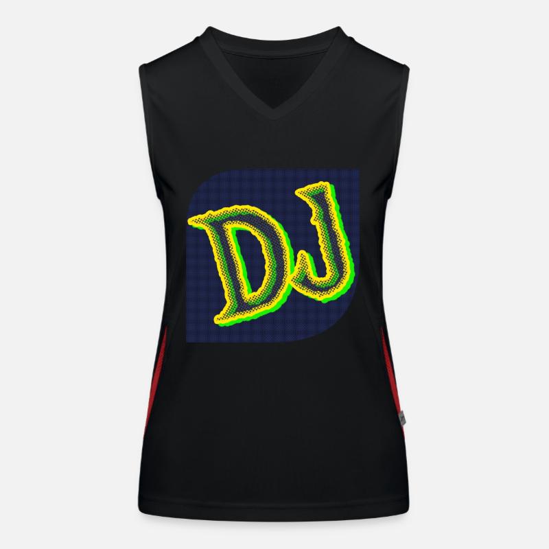 Deejay / DJ Women's Functional Contrast Tank Top